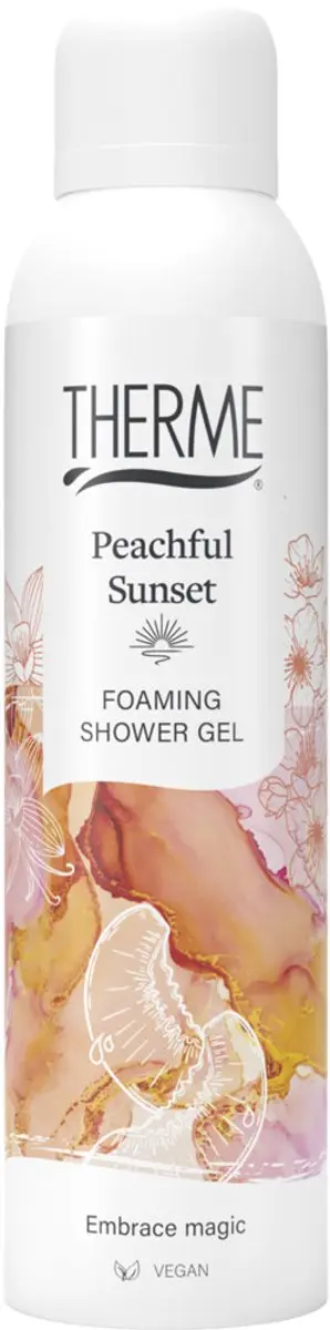 Therme Peachful Sunset Douchegel - 6x200ml