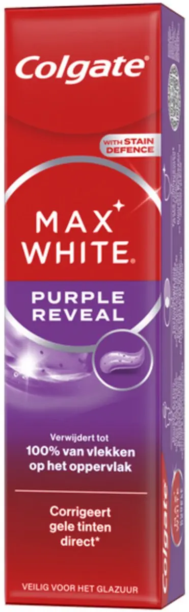 Colgate Max White Purple Reveal Whitening Tandpasta