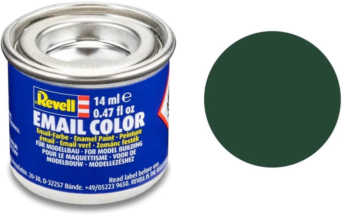Revell Hobbyverf #68 Dark Green RAF Enamel 14ml