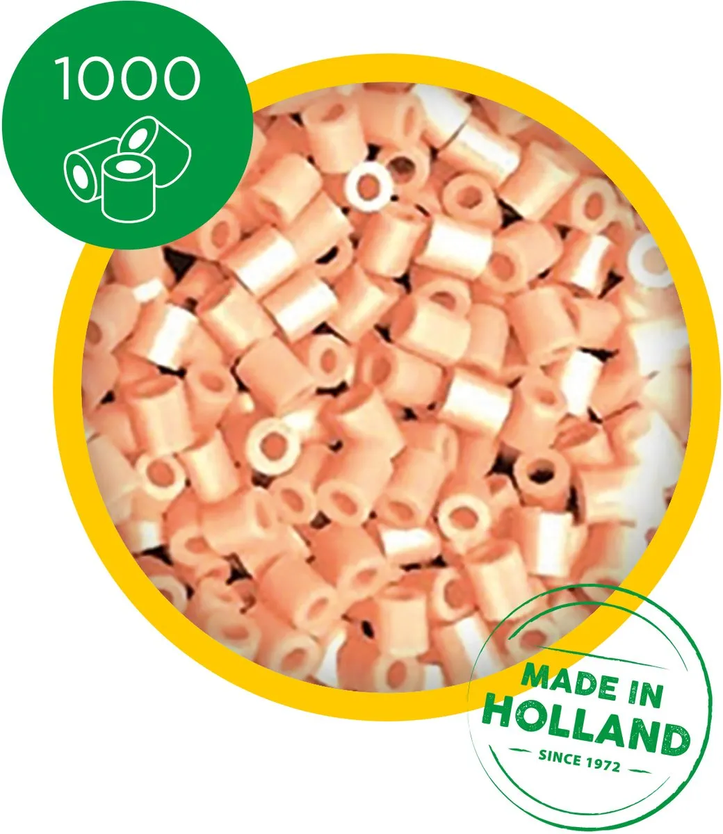 SES Creative Beedz Strijkkralen 1000 Stuks - Zalmroze