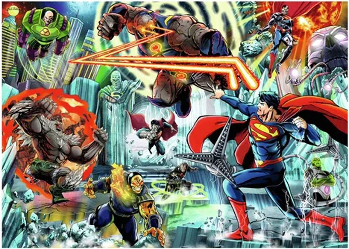 Ravensburger Superman Legpuzzel 1000 Stuks - Multicolor
