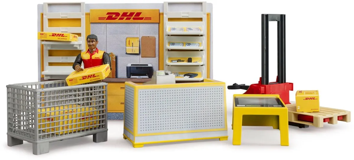 Bruder DHL Pakketdienst Speelgoedset 4+