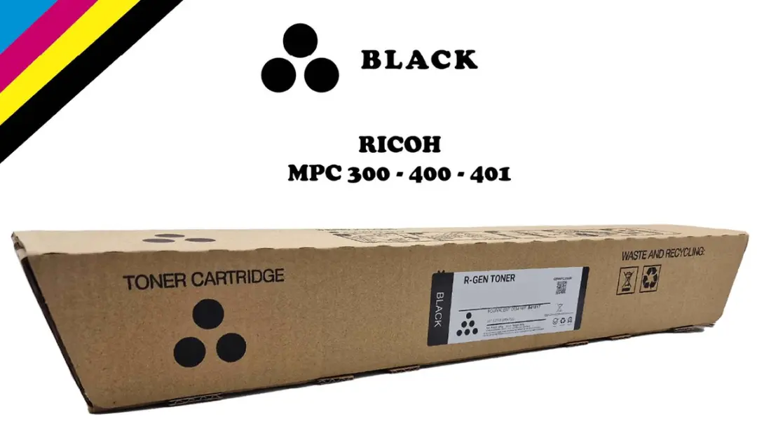 Toner Ricoh MP C300 / 400 / 401  Black