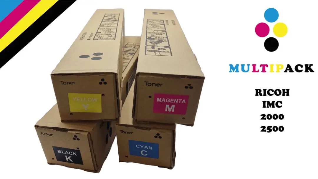 Multipack Toner Ricoh IM C2000 / 2500 BK/C/M/Y