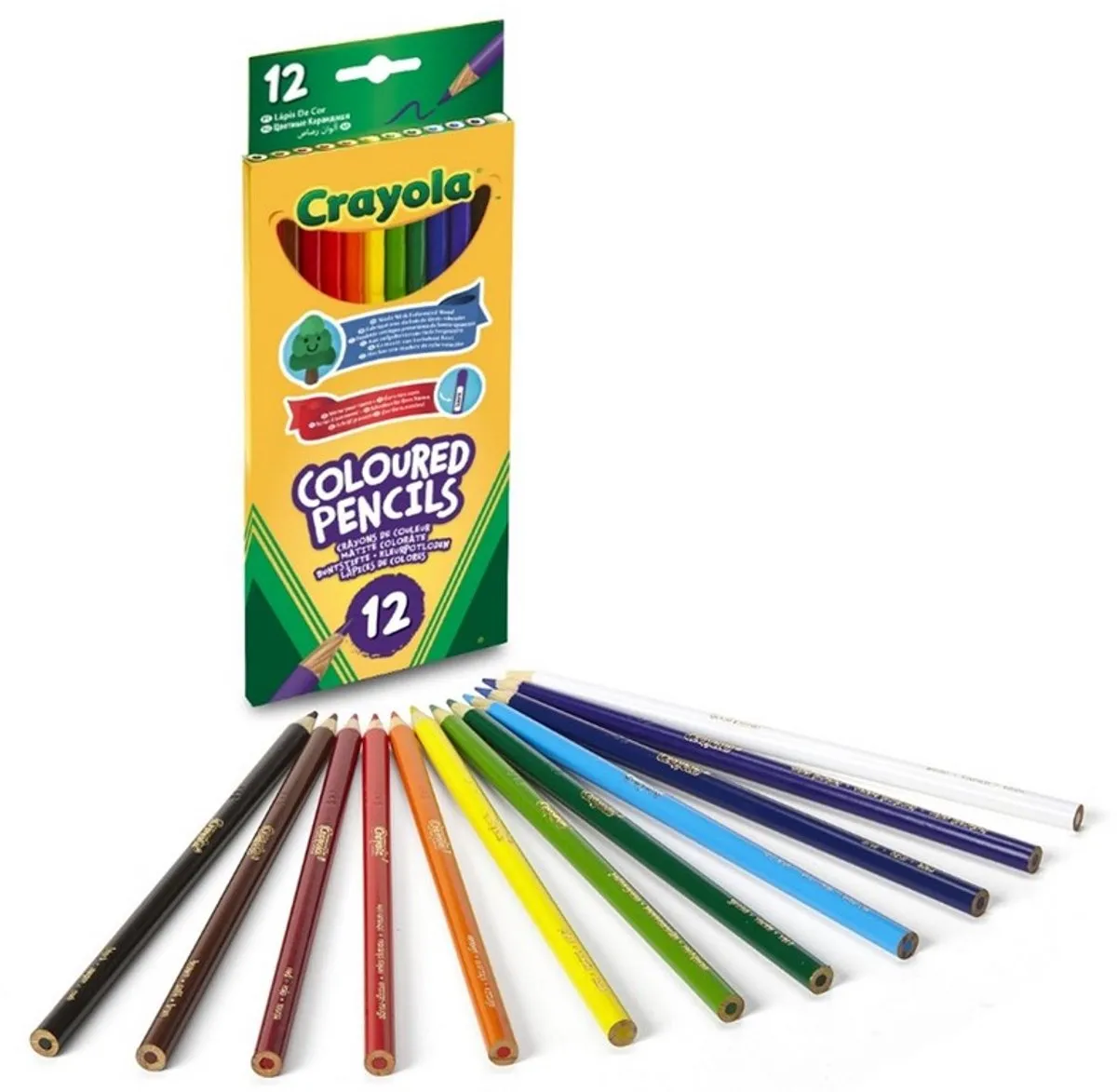 Crayola 12-Kleur Potloden Multicolor