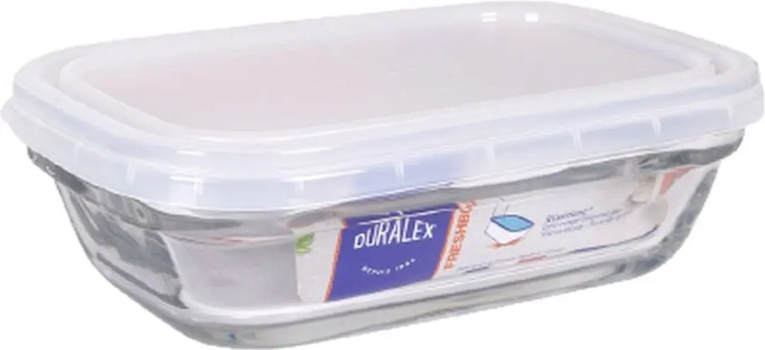 Duralex Rechthoekige Lunchbox Met Deksel Duralex Freshbox 400 Ml Transparant Rec