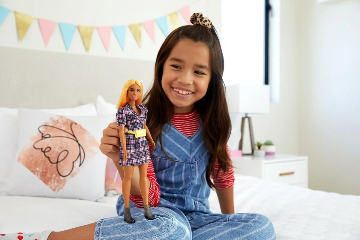 Barbie Fashionista Pop Blazerjurk - Roze