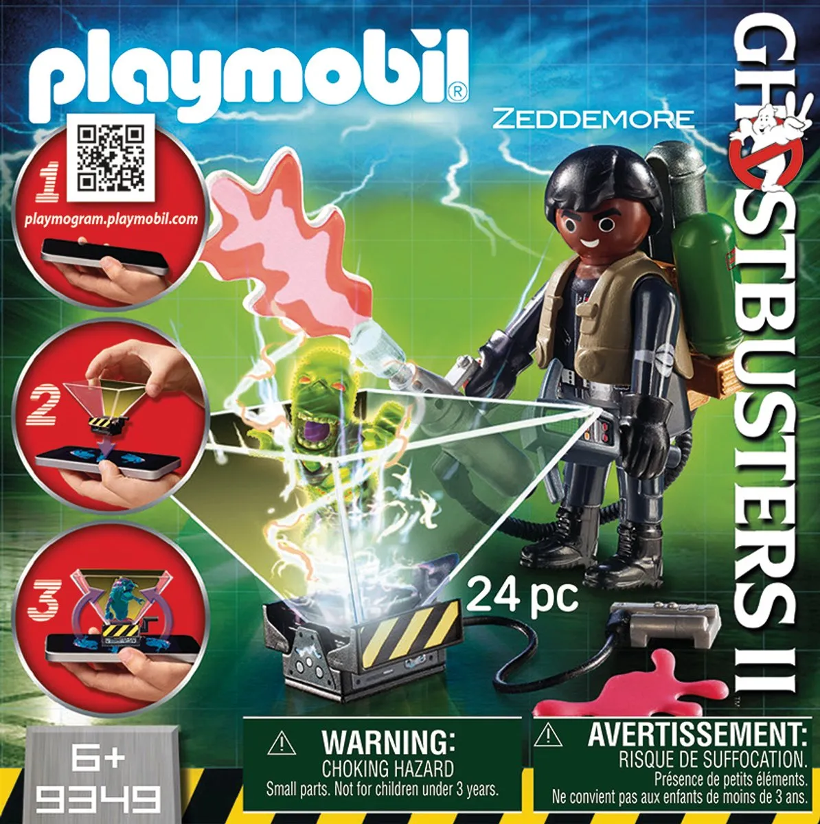 Playmobil Ghostbuster Winston Zeddemore 9349 - afbeelding 6 van 6