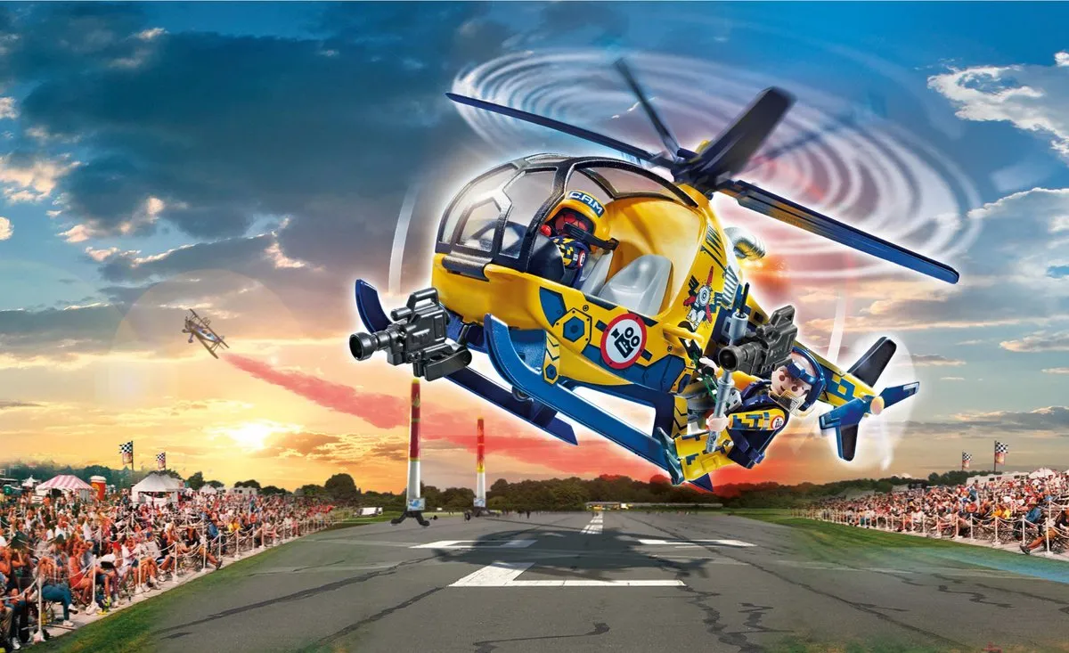Playmobil Air Stuntshow Helikopter 70833 - Multicolor
