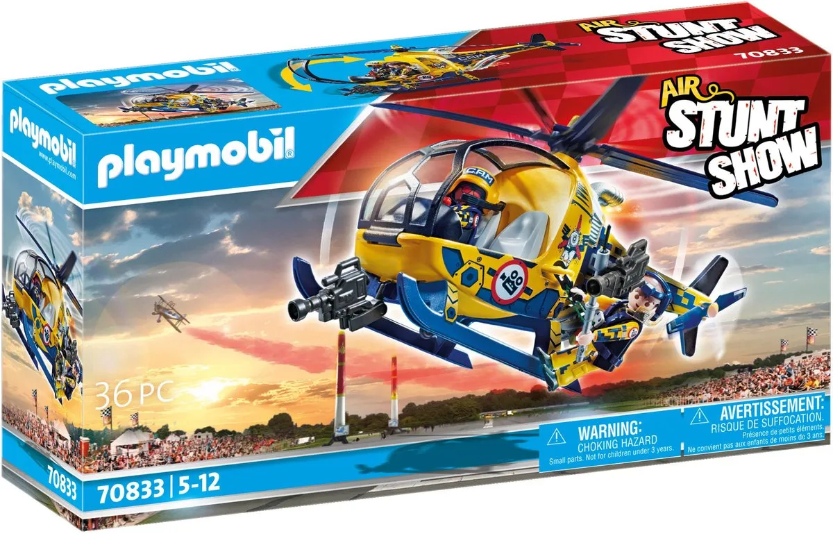 Playmobil Air Stuntshow Helikopter 70833