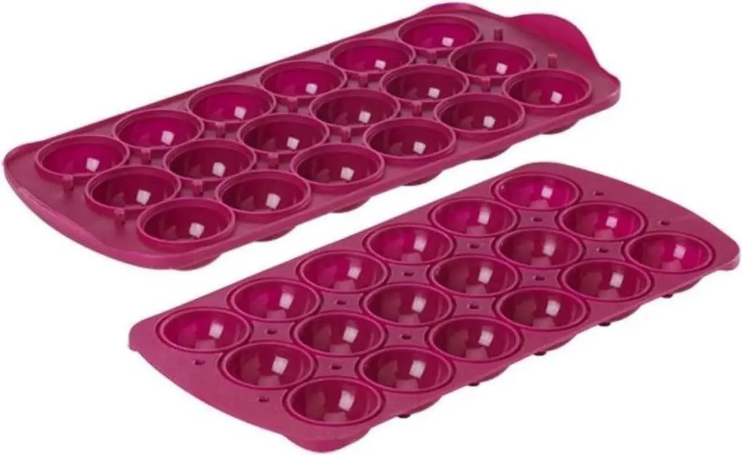 Metaltex Cakevorm 18 Cupcakes 34 X 14,5 Cm Violet 2-delig