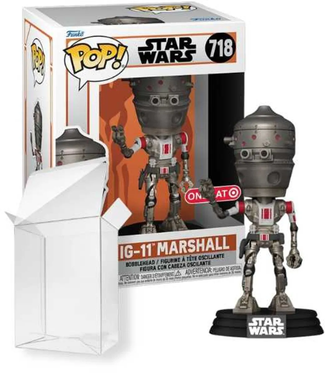 Funko Pop! Star Wars IG-11 Marshall #718 - Multicolor
