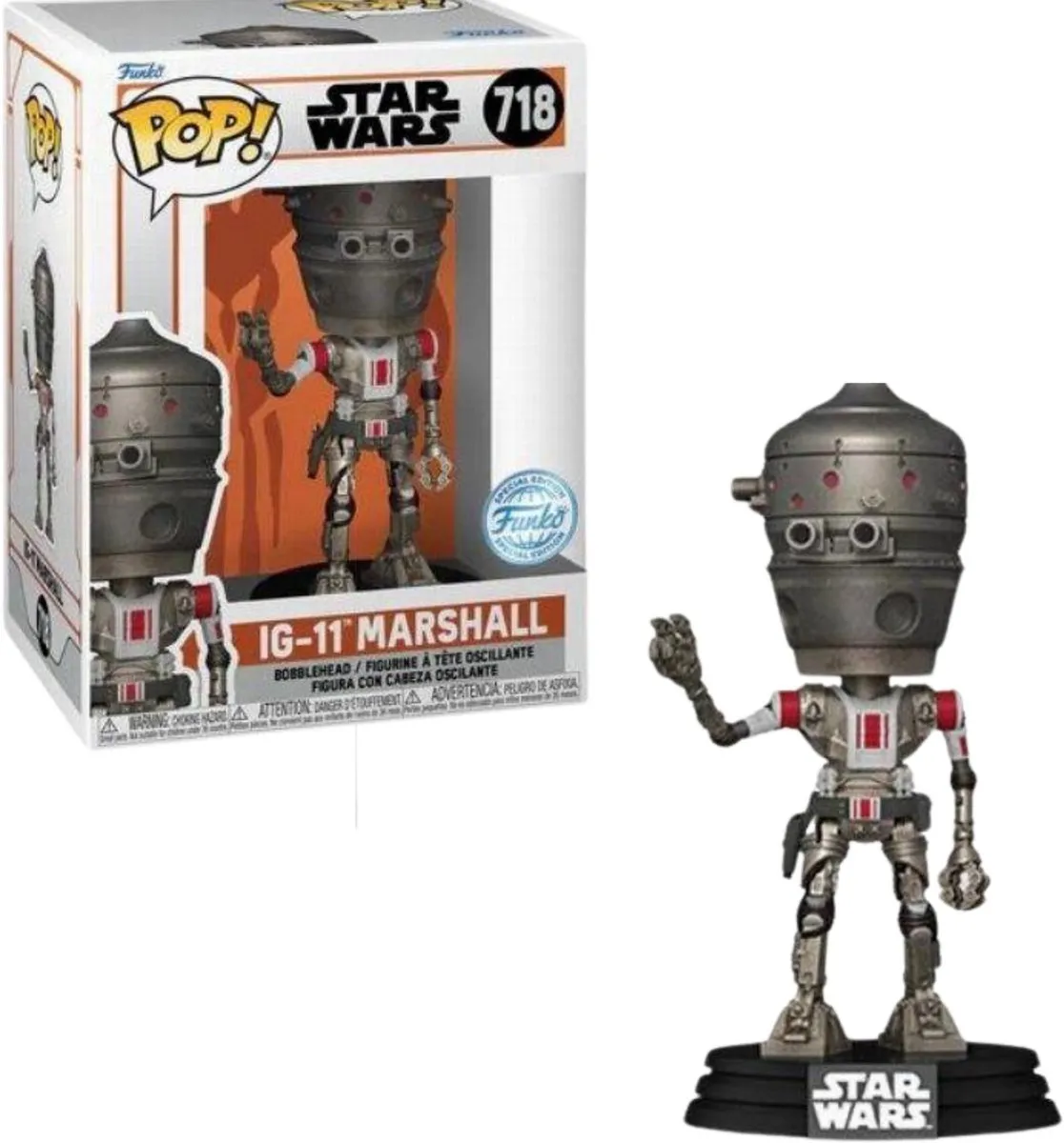 Funko Pop! Star Wars IG-11 Marshall #718