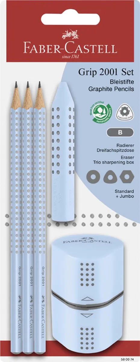 Faber-Castell GRIP 2001 Potloodset