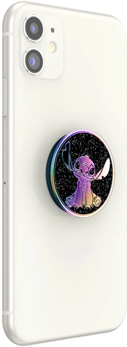 PopSockets Stitch Emaille Oil Slick 113010 Telefoonhouder - Paars - afbeelding 2 van 6