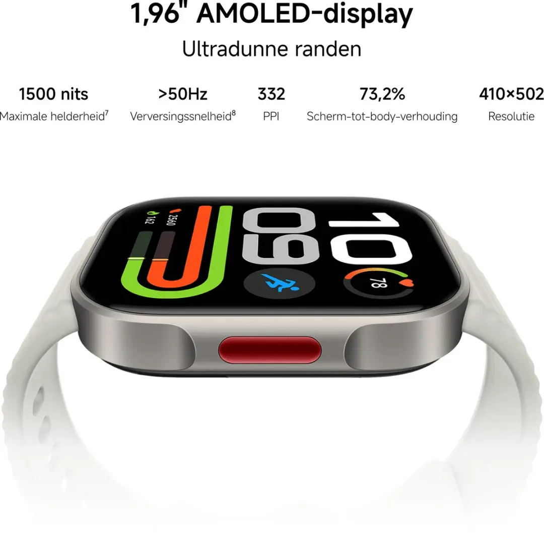 Xiaomi Redmi Watch 6 Lite 1,96" AMOLED - 150+ Sportmodi - Zwart