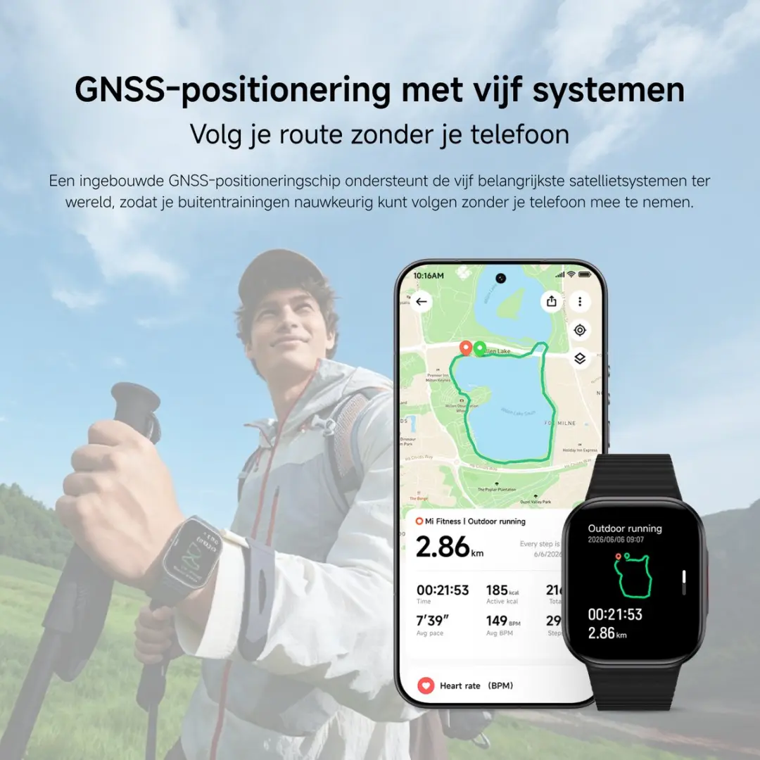 Xiaomi Redmi Watch 6 Lite - Zwart - afbeelding 6 van 6