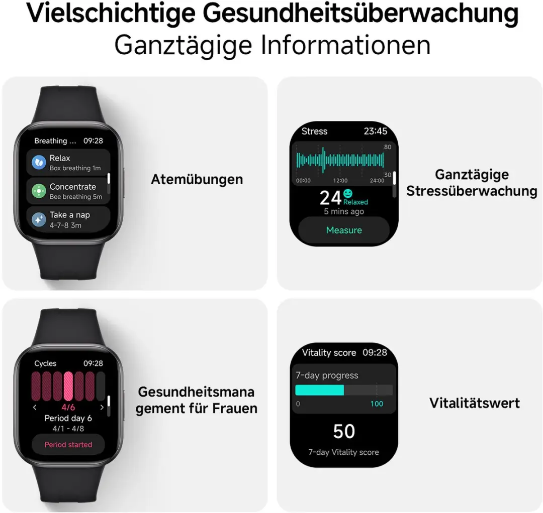 Xiaomi Redmi Watch 6 Active - Zilver - afbeelding 6 van 6
