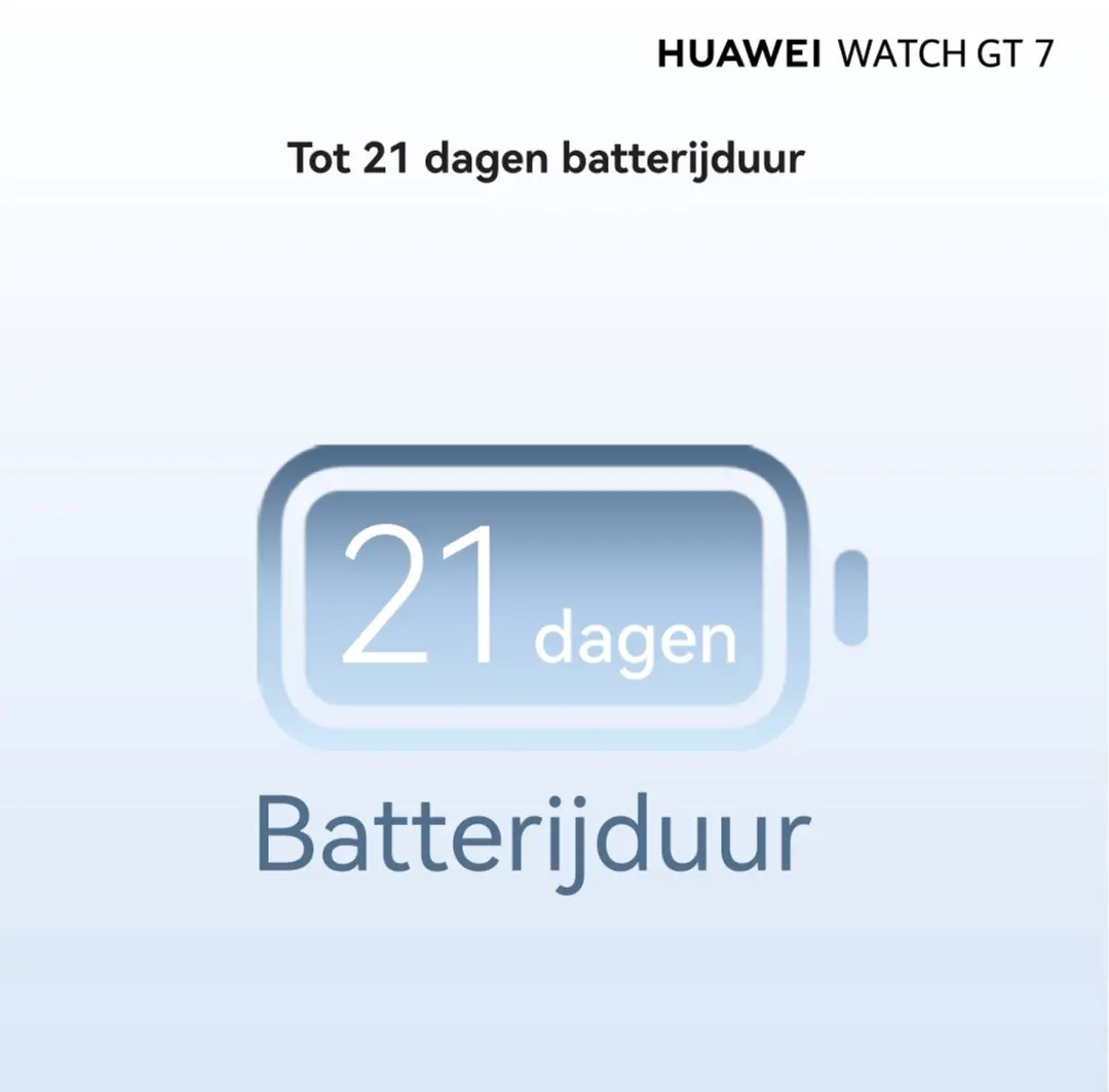 Huawei Watch GT 7 46mm - 867mAh - Zwart