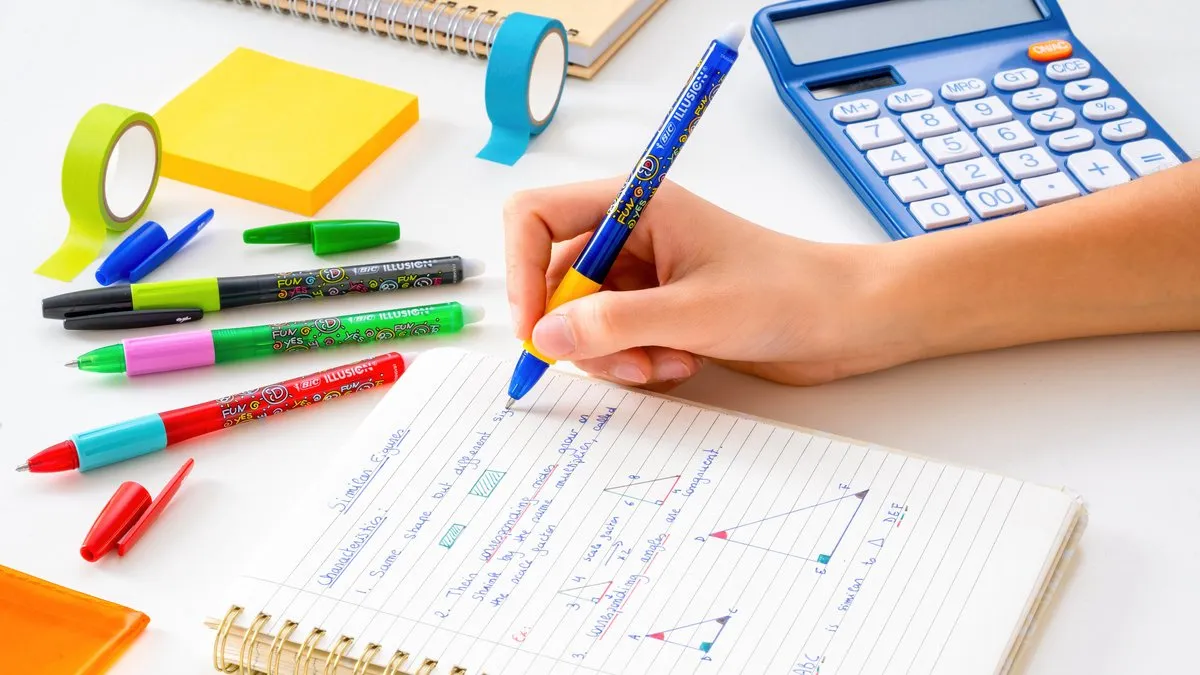 Bic Illusion Navulbare Gelpen - Zwart - 12 Stuks - 0,7mm