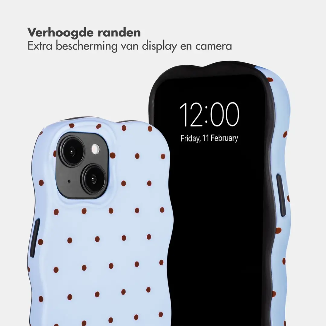 Selencia Hoesje iPhone 13/14 Lichtblauw - MagSafe - afbeelding 6 van 6