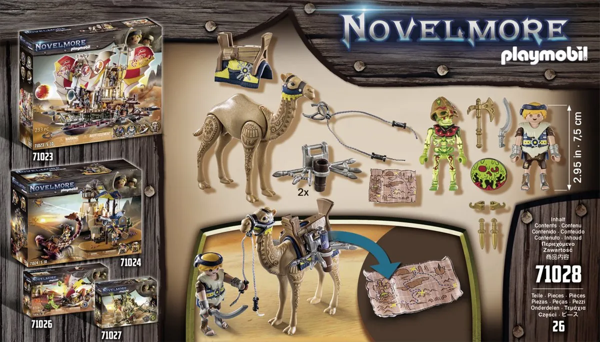 Playmobil Novelmore Sal'ahari Sands Arwynn's Missie 71028 - Multicolor - afbeelding 6 van 6