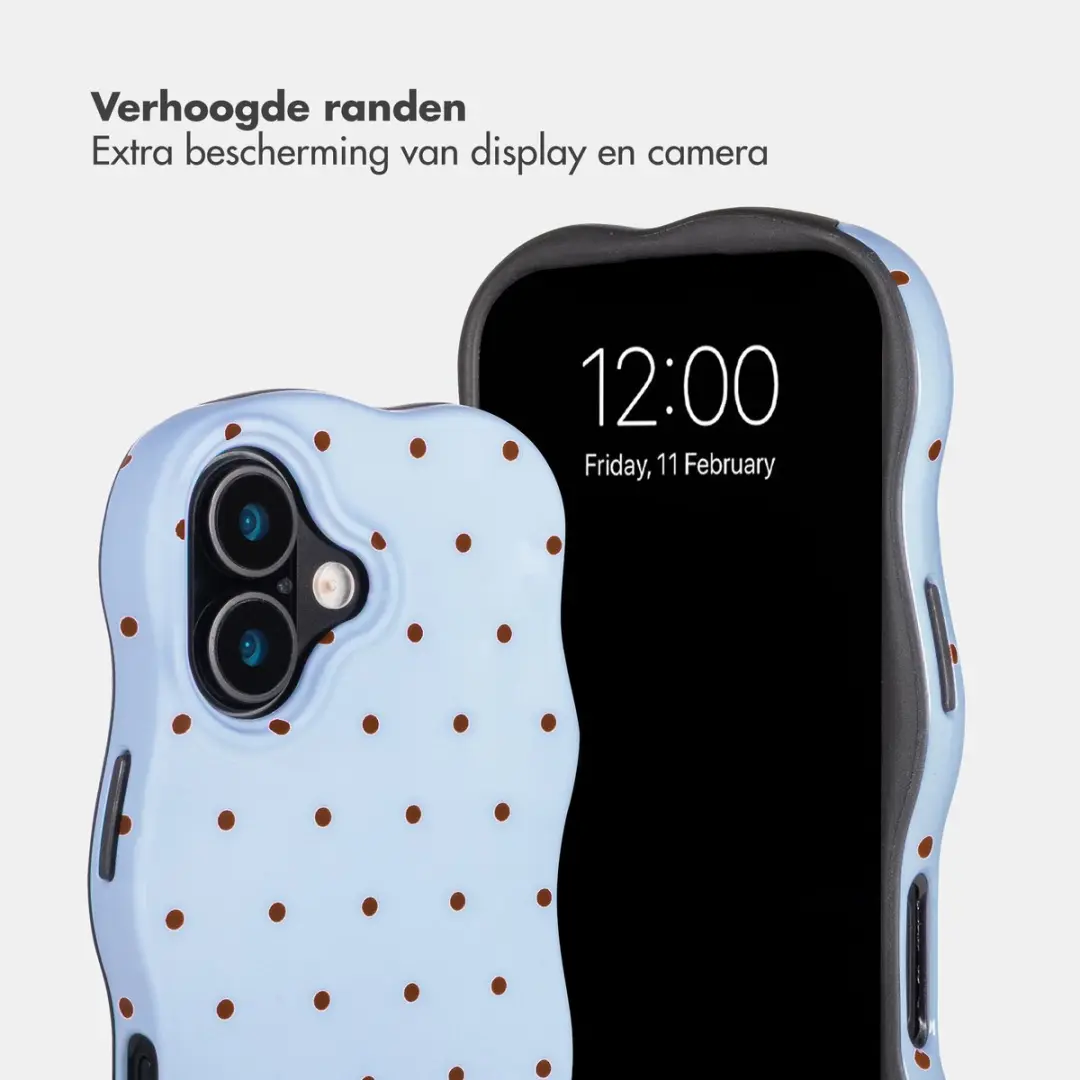 Selencia Hoesje iPhone 16 Lichtblauw - MagSafe