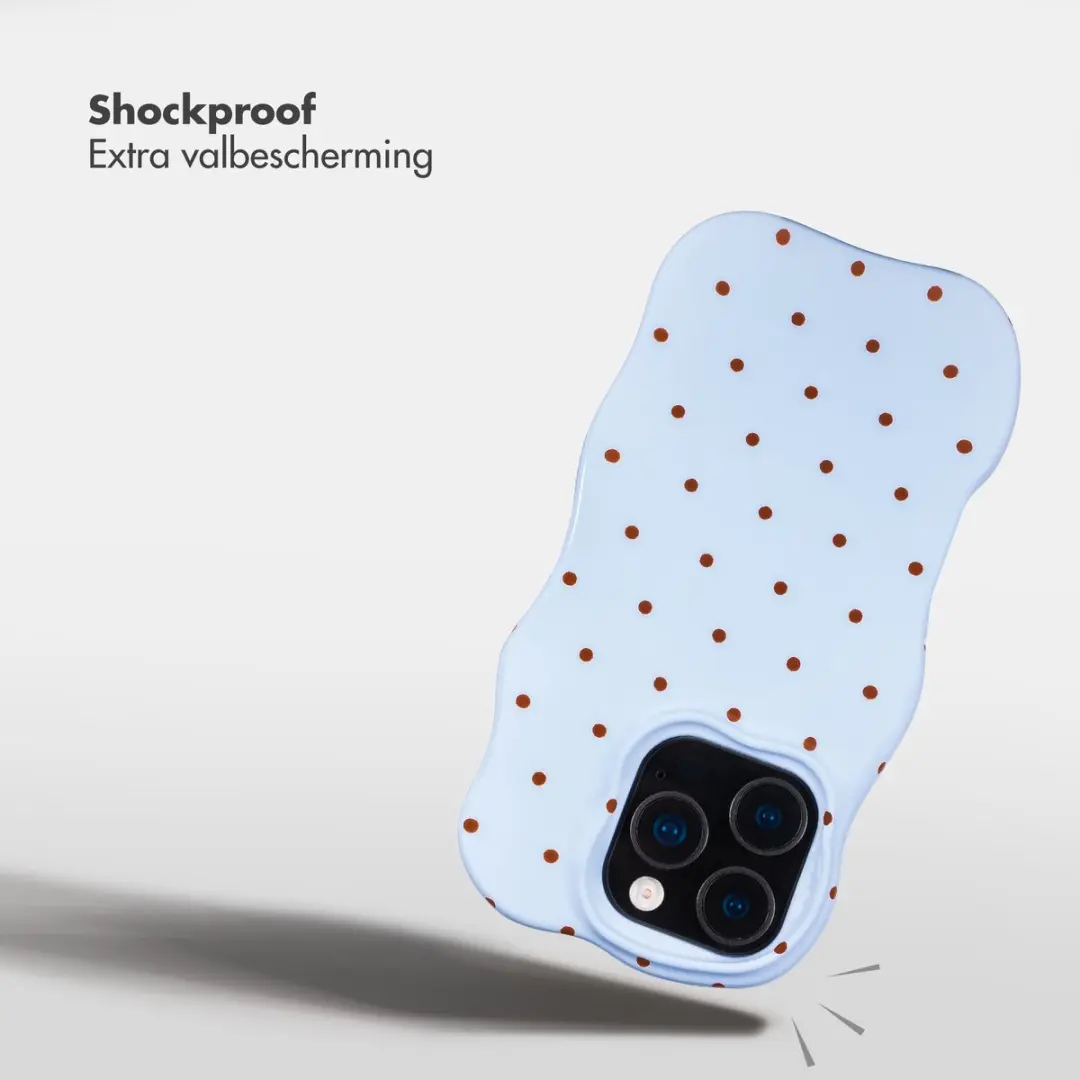 Selencia Hoesje iPhone 16 Pro Lichtblauw - MagSafe