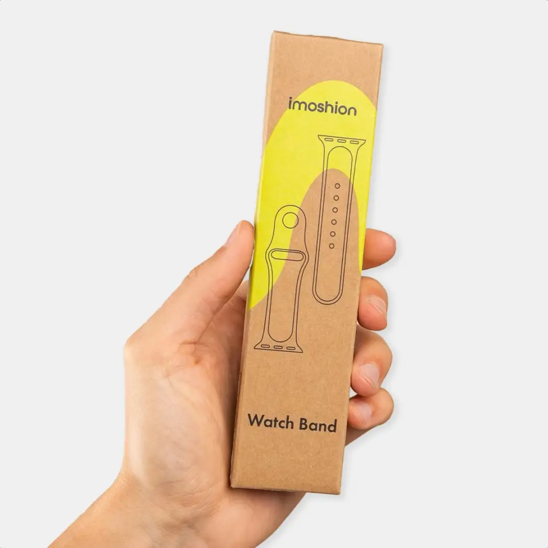 Imoshion Corduroy Bandje Apple Watch 44-49mm - Beige - afbeelding 6 van 6
