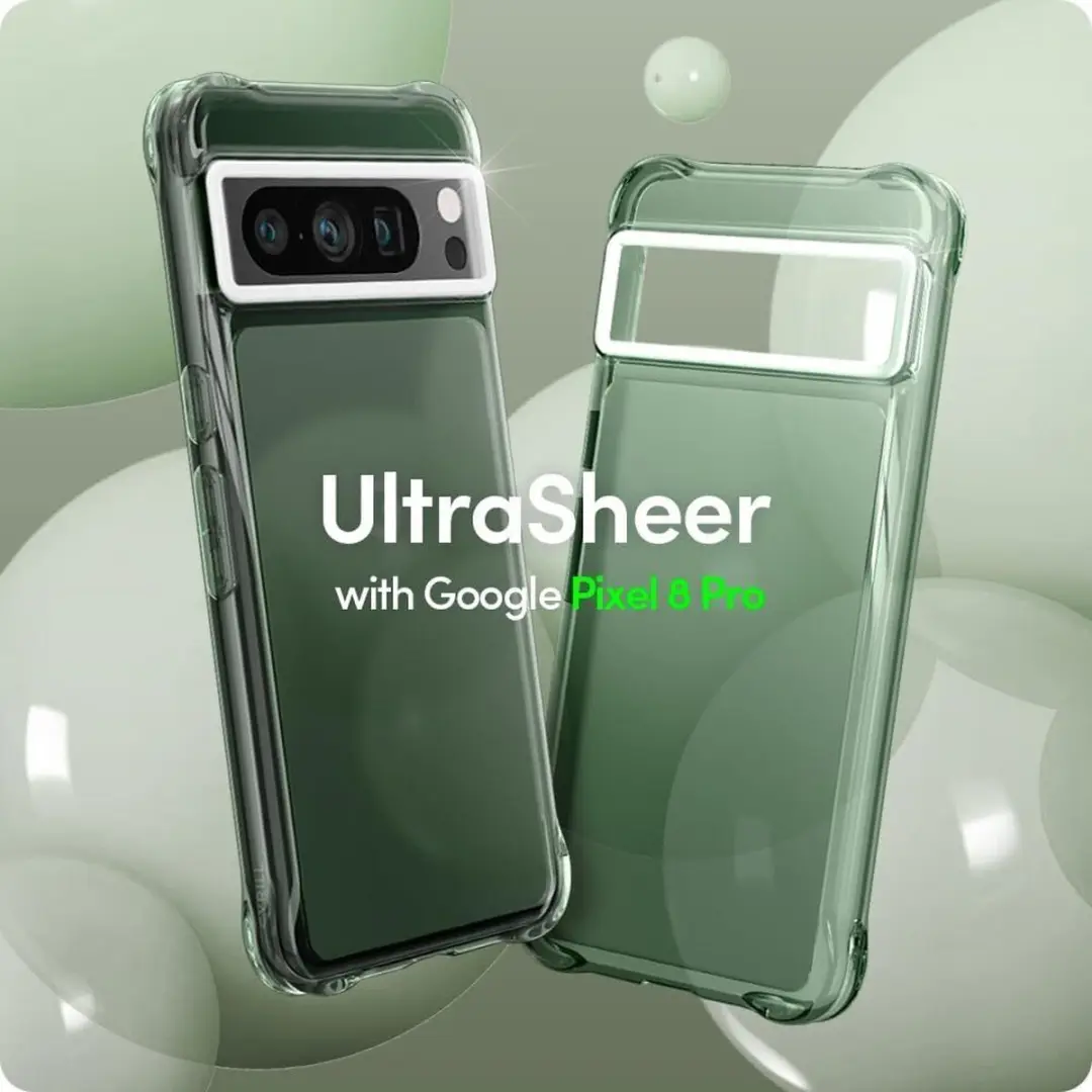 Spigen Hoesje Google Pixel 8 Pro - Ultra Sheer - Groen - 8809896746595 - afbeelding 4 van 6