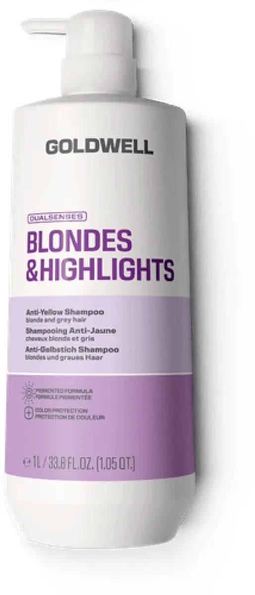 Goldwell Blondes & Highlights Anti-Yellow Shampoo 100ml