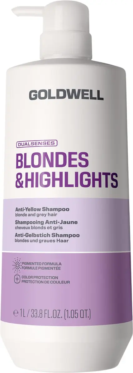 Goldwell Blondes & Highlights Anti-Yellow Shampoo 100ml