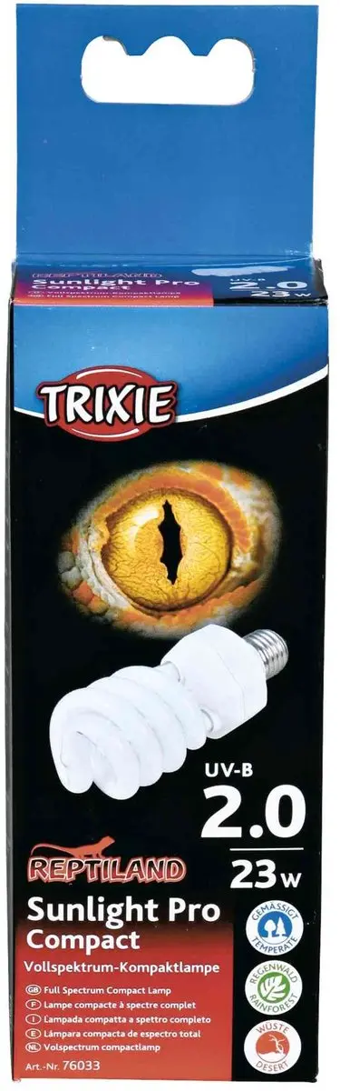 Trixie Reptiland Sunlight Pro Compact UV-B Lamp 23W