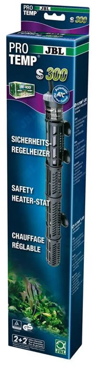 JBL ProTemp S300 Aquariumverwarming 300W - Zwart - afbeelding 3 van 4