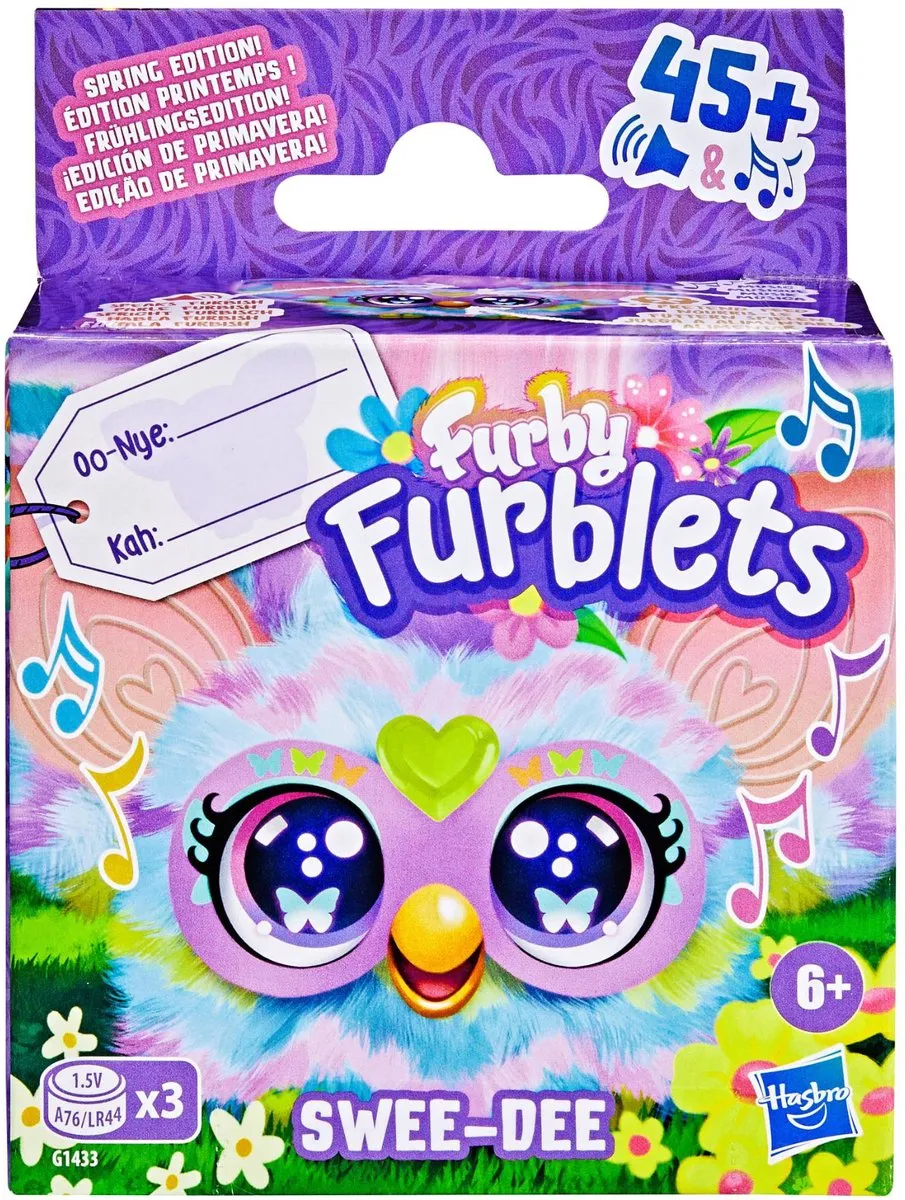 Hasbro Furby Furblet Swee Dee Pluche Speelfiguur