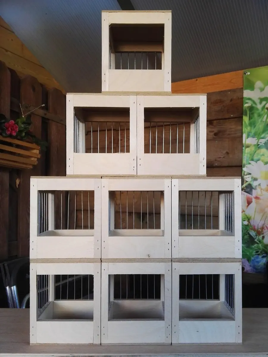 Duvo Vogelnestkast Hout 11x11x13cm