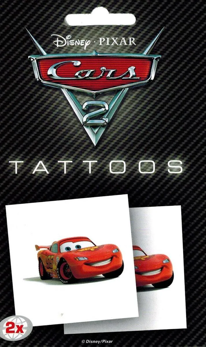Disney Cars Tattoo Stickers