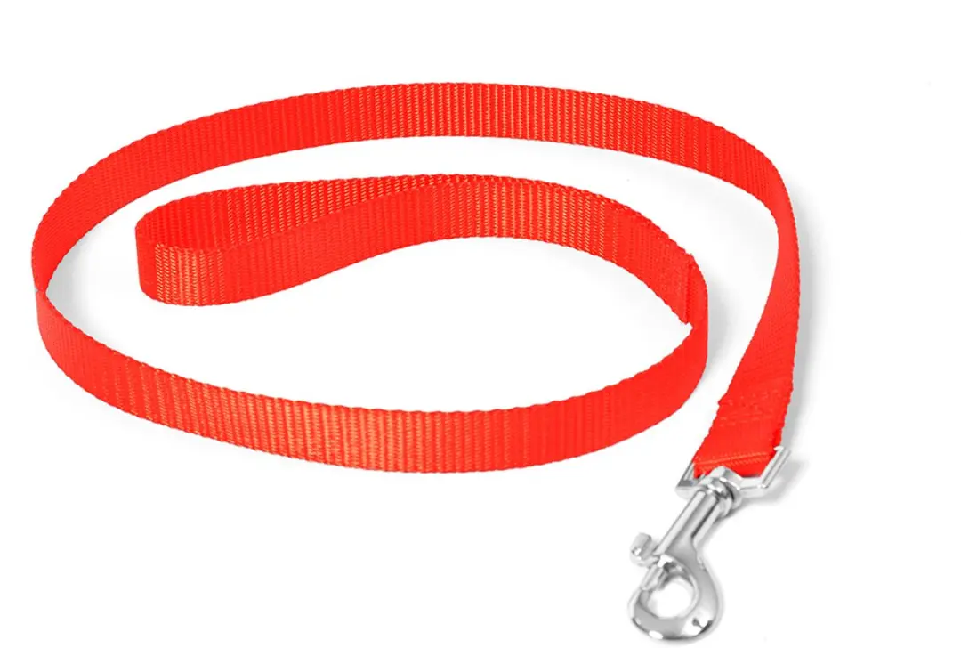 Duvo+ Nylon leiband Rood 120 cm