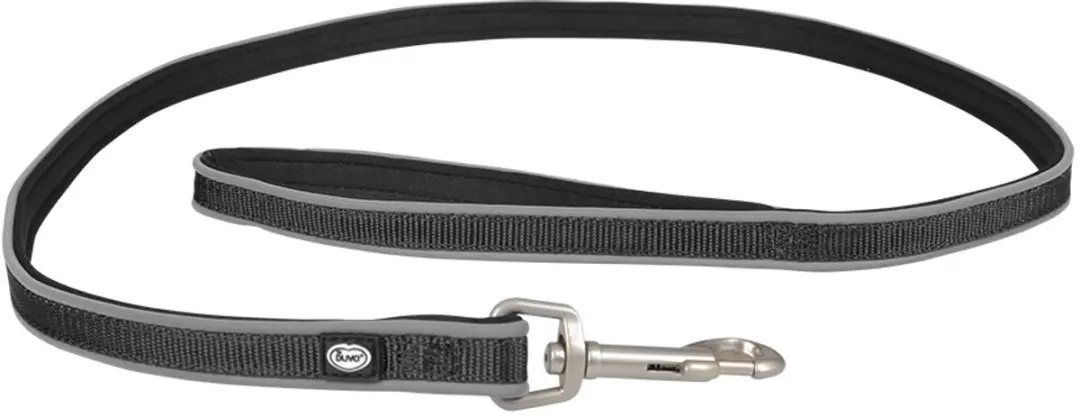 Duvo+ West Leiband Nylon Zwart L 100cm/20mm