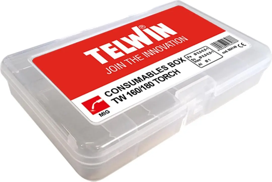Telwin MIG Ready Box C TW 160/180 MT15 Max Set Verbruiksartikelen