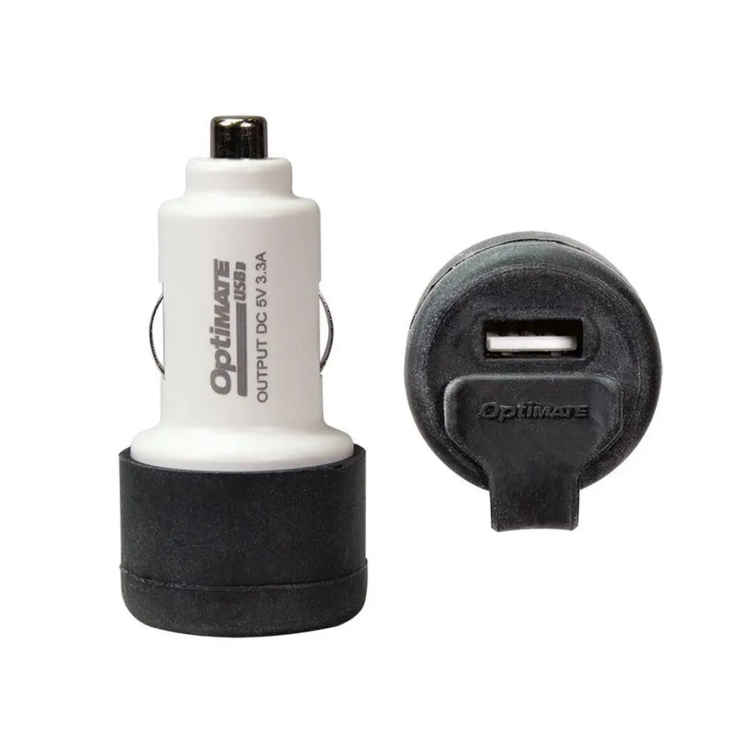 Tecmate USB Oplader Sigarettenaansteker - Universeel - Wit - afbeelding 6 van 6