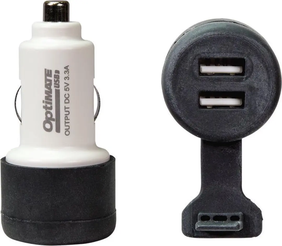 Tecmate USB Oplader Sigarettenaansteker - Universeel - Wit - afbeelding 2 van 6