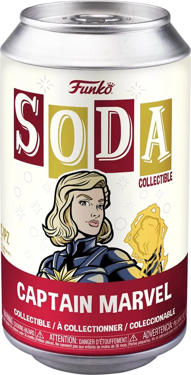 Funko Vinyl Soda The Marvels Captain Marvel Chance Special Chase