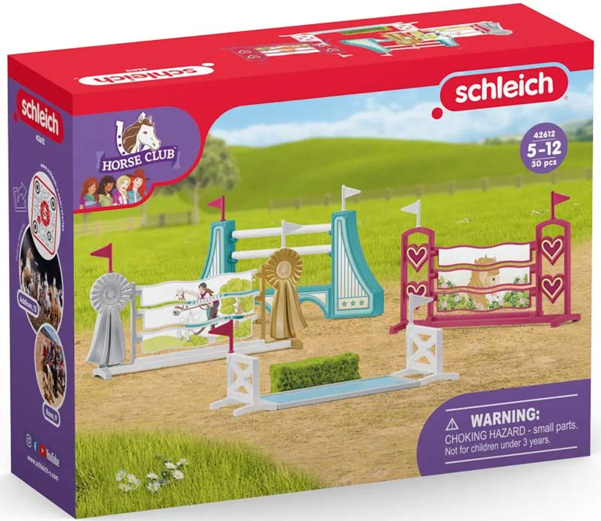 Schleich Horse Club Hindernispaal 42612 - Multikleur