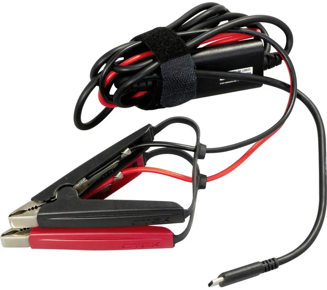 CTEK 40-465 USB-C Laadkabel met Accupoolklemmen