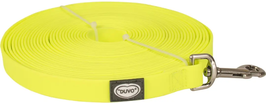 Duvo+ EXPLOR South trackinglijn PVC plat neon geel 10m/20mm