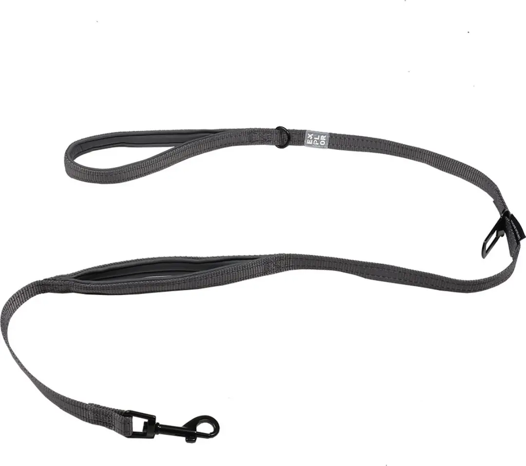 Duvo+ Ultimate Fit On-The-Road Leiband Safety Silver Reflective 130cm