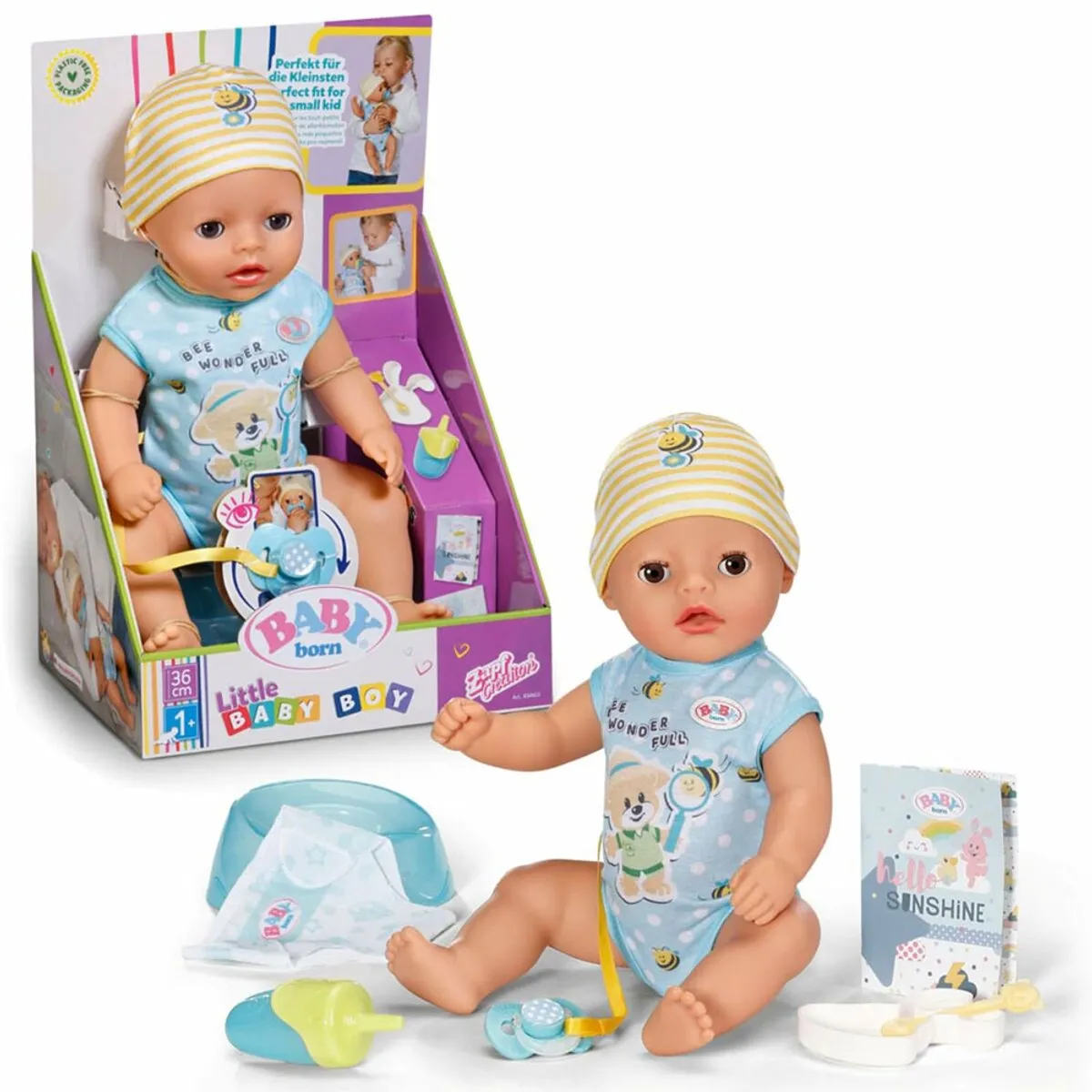 Baby Born Lukas Little Baby Boy 36cm - Multikleur