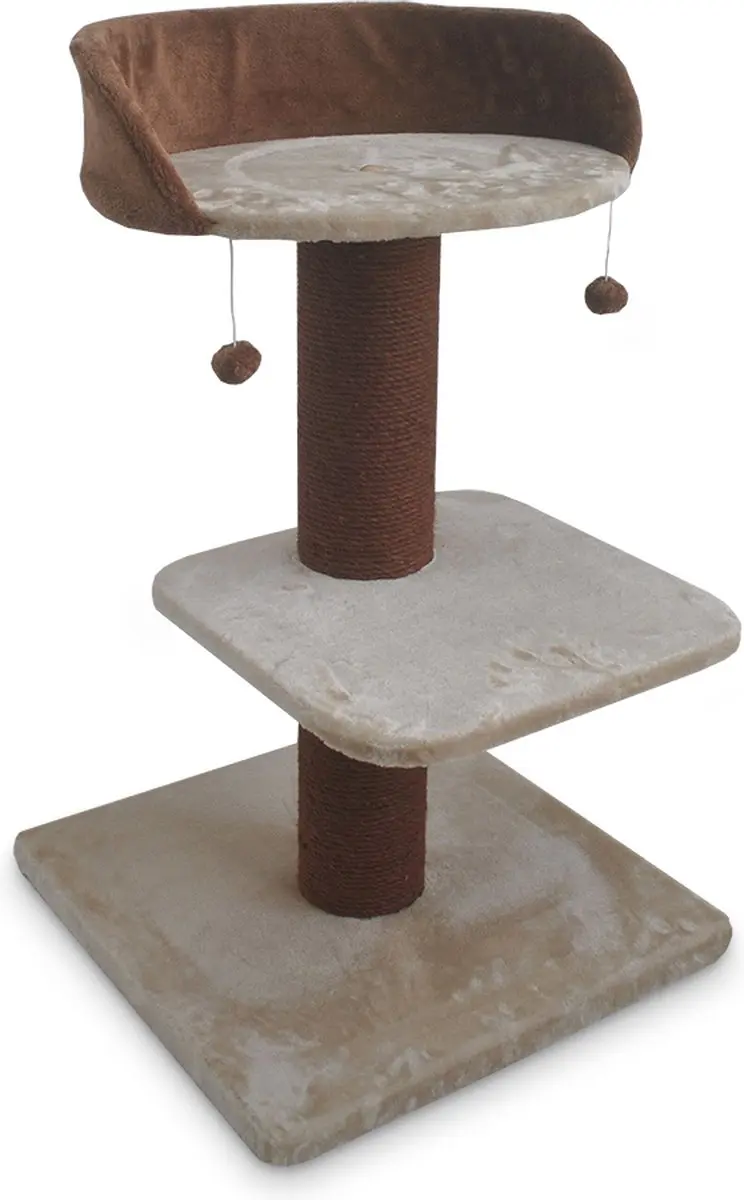 Duvo+ Krabpaal Gloria Beige 60 x 60 x 110 cm