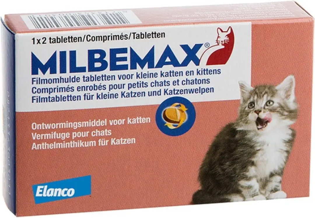 Milbemax Ontwormtabletten Kleine Kat - 20 Stuks - afbeelding 6 van 6